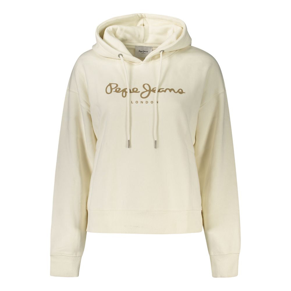 Pepe Jeans White Cotton Women Sweater