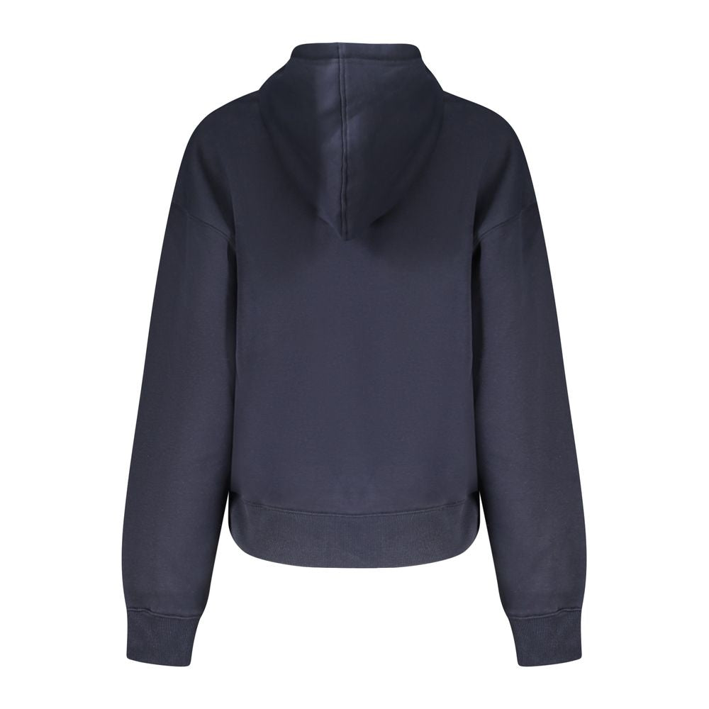 Pepe Jeans Blue Cotton Women Hoodie