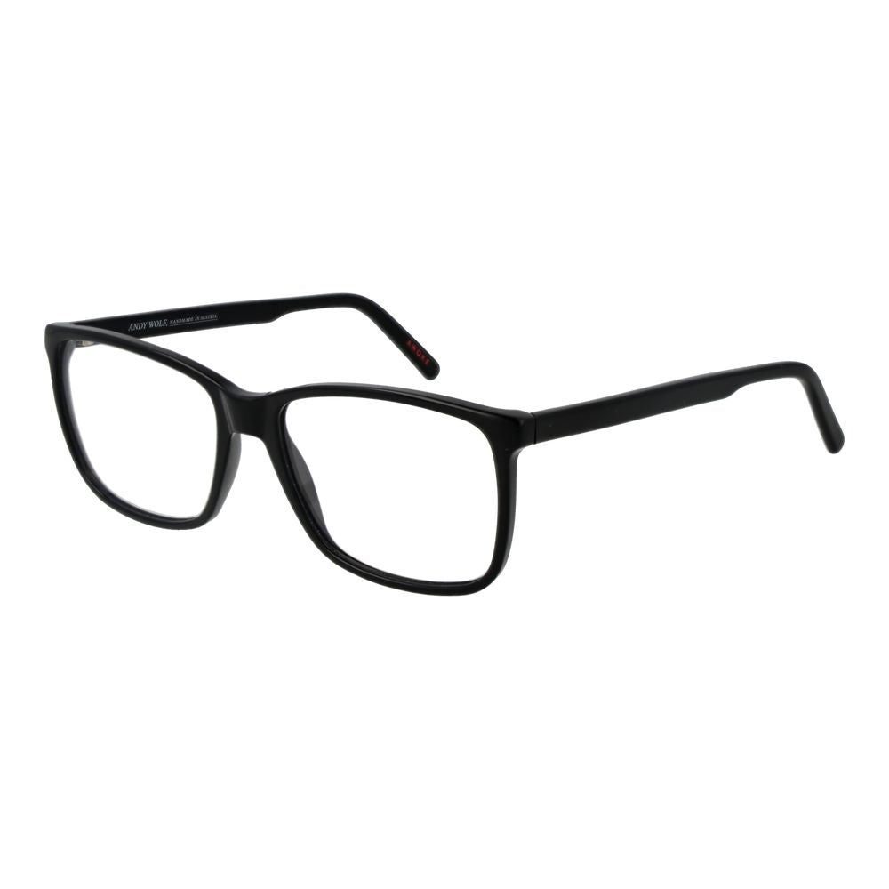 Andy Wolf Black Unisex Optical Frames