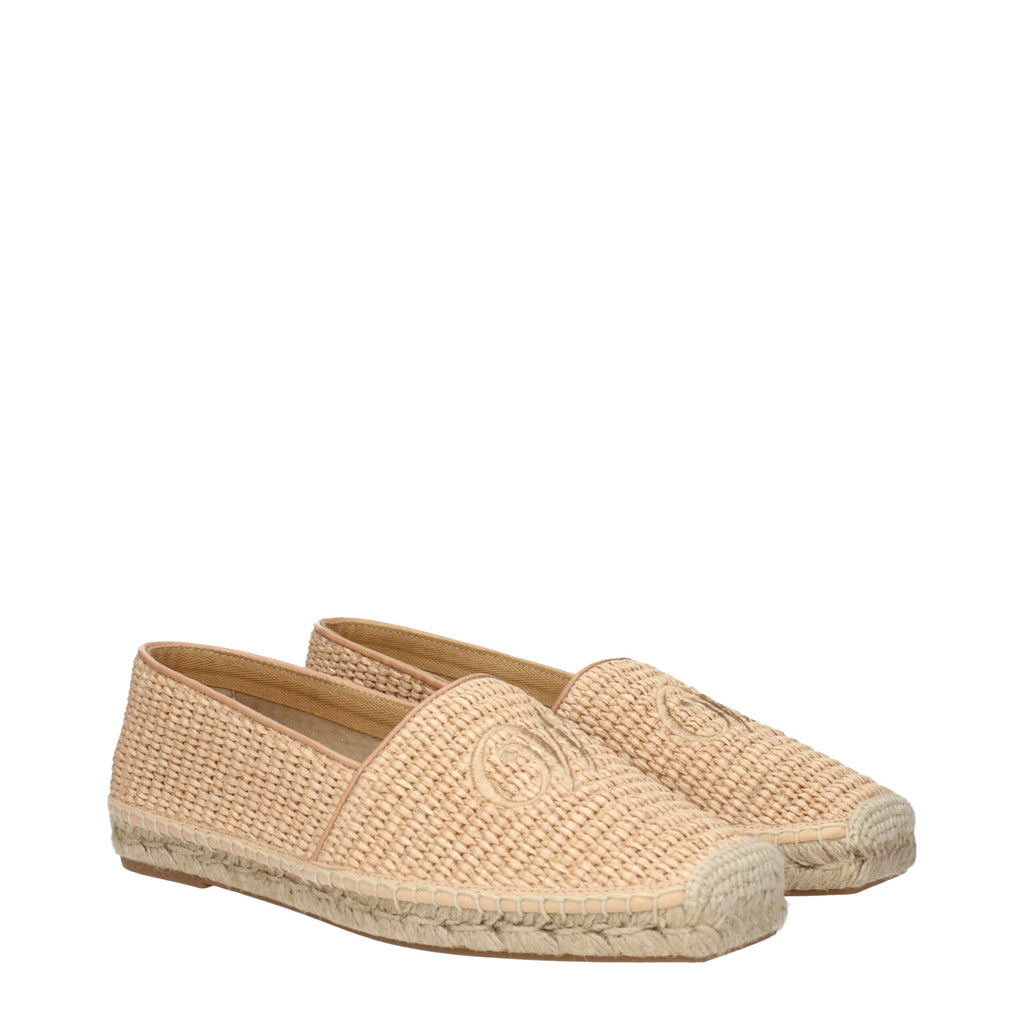 Max Mara Beige Fabric Espadrilles