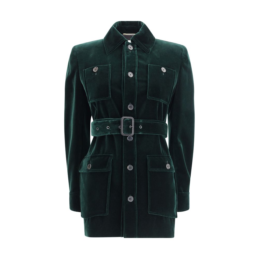 Saint Laurent Velvet saharan Jacket