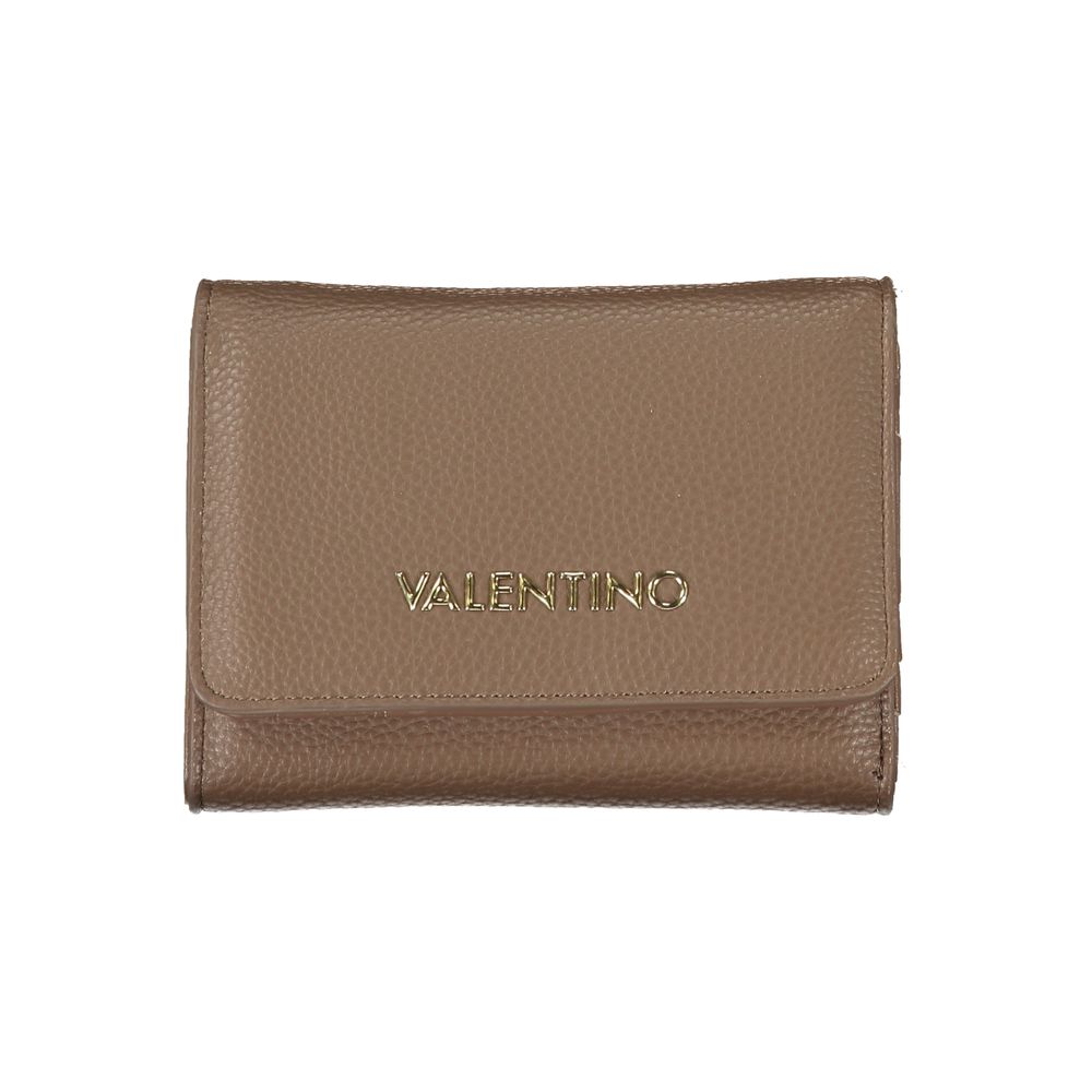 Mario Valentino Brown Polyethylene Women Wallet