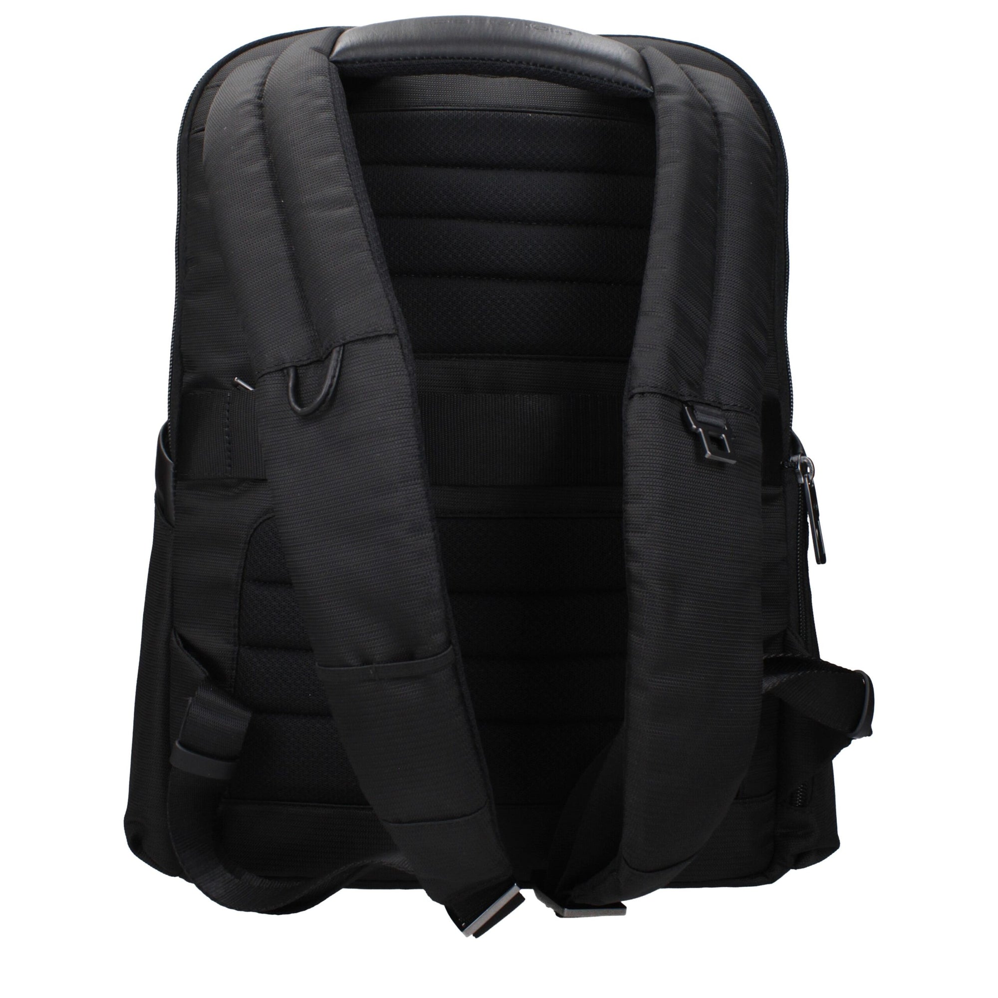 Piquadro Black Nylon Backpacks