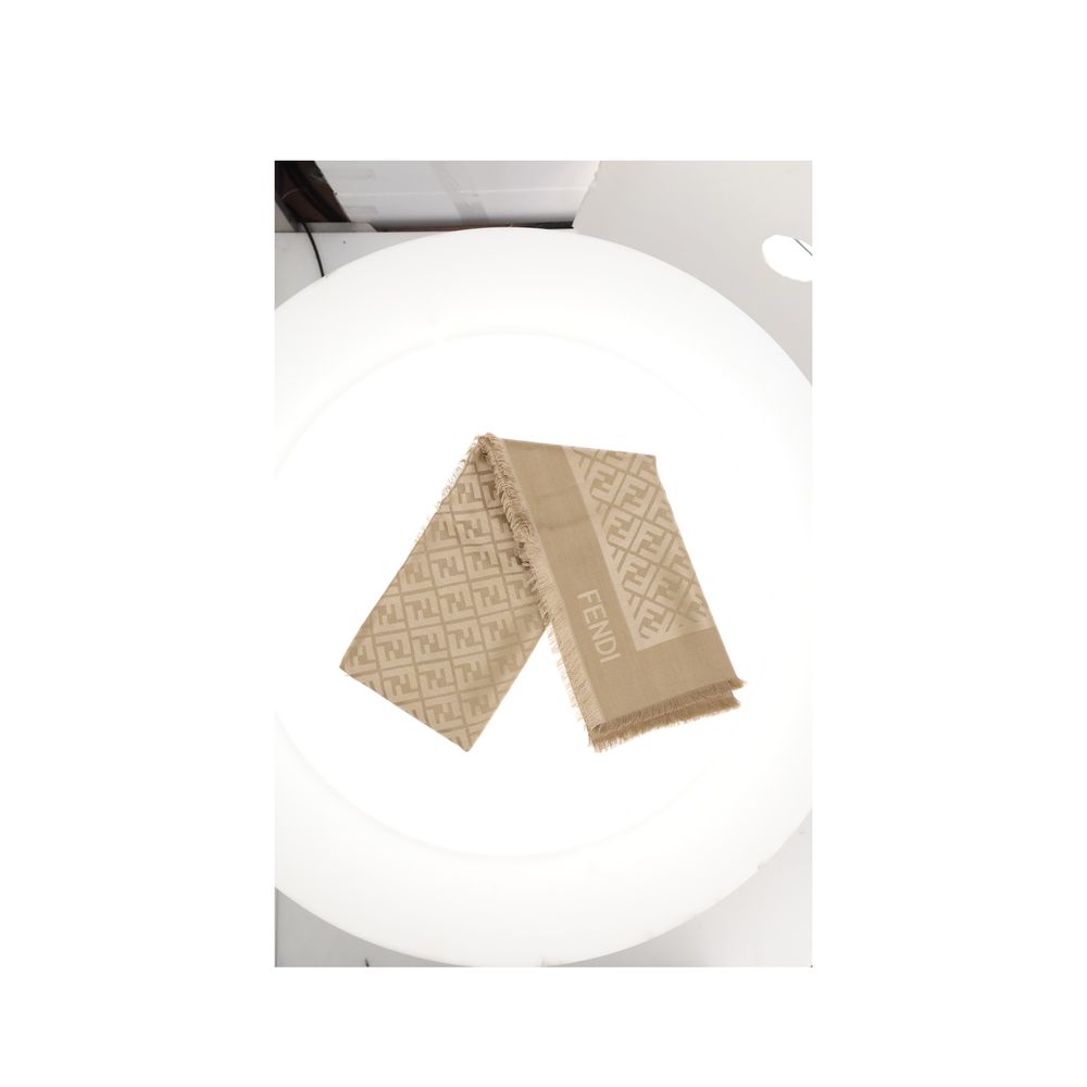 Fendi Silk FF Shawl