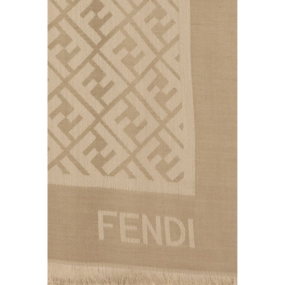 Fendi Silk FF Shawl