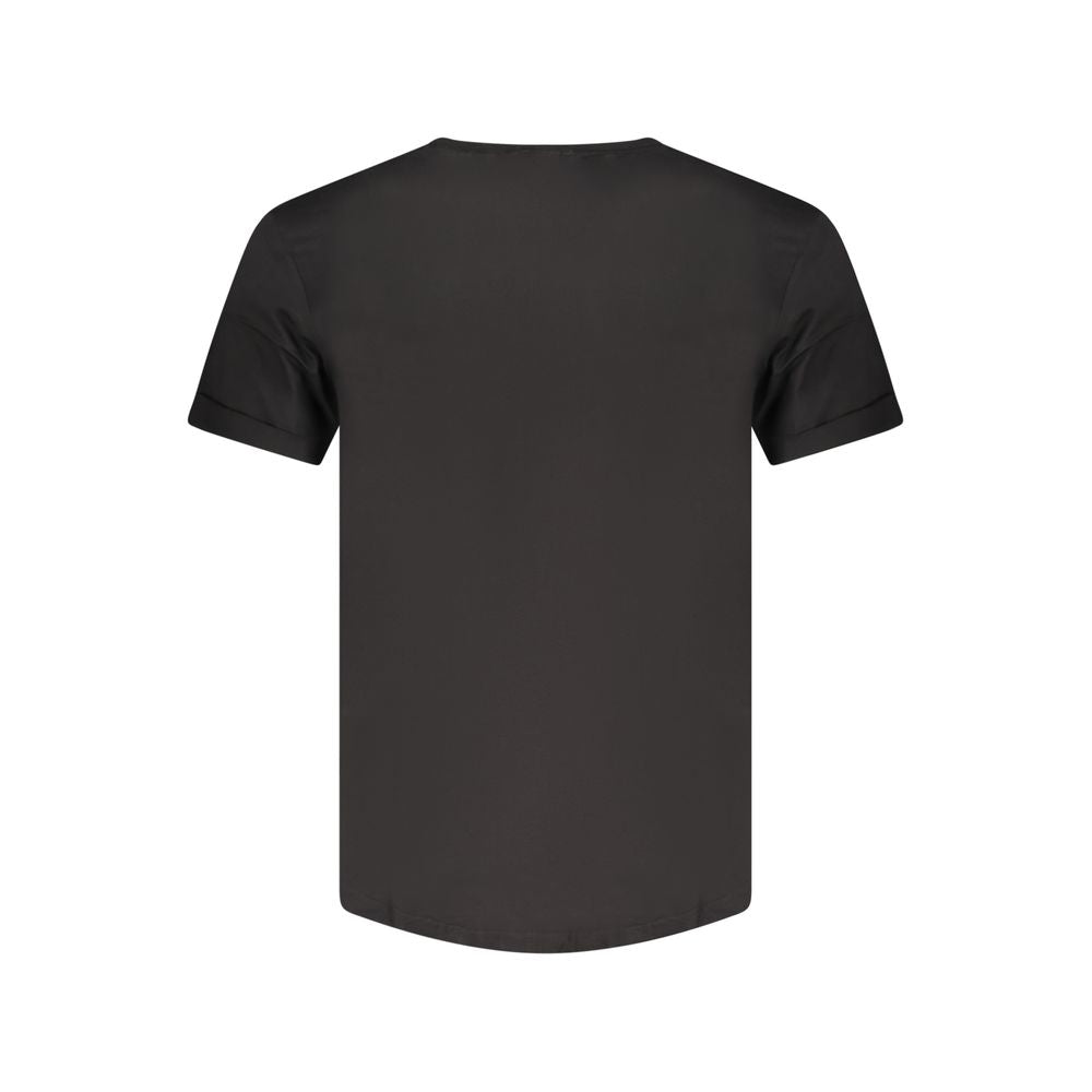Calvin Klein Black Cotton Men T-Shirt