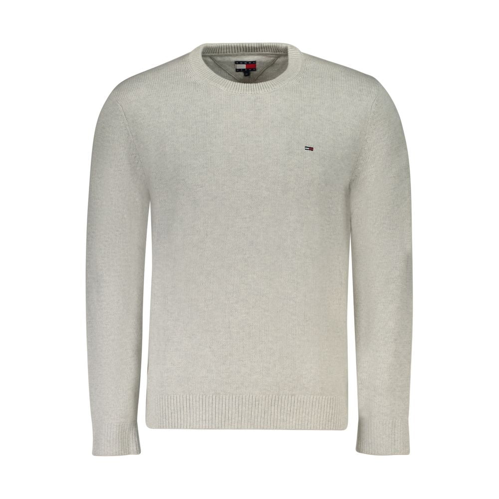 Tommy Hilfiger Gray Cotton Men Sweater