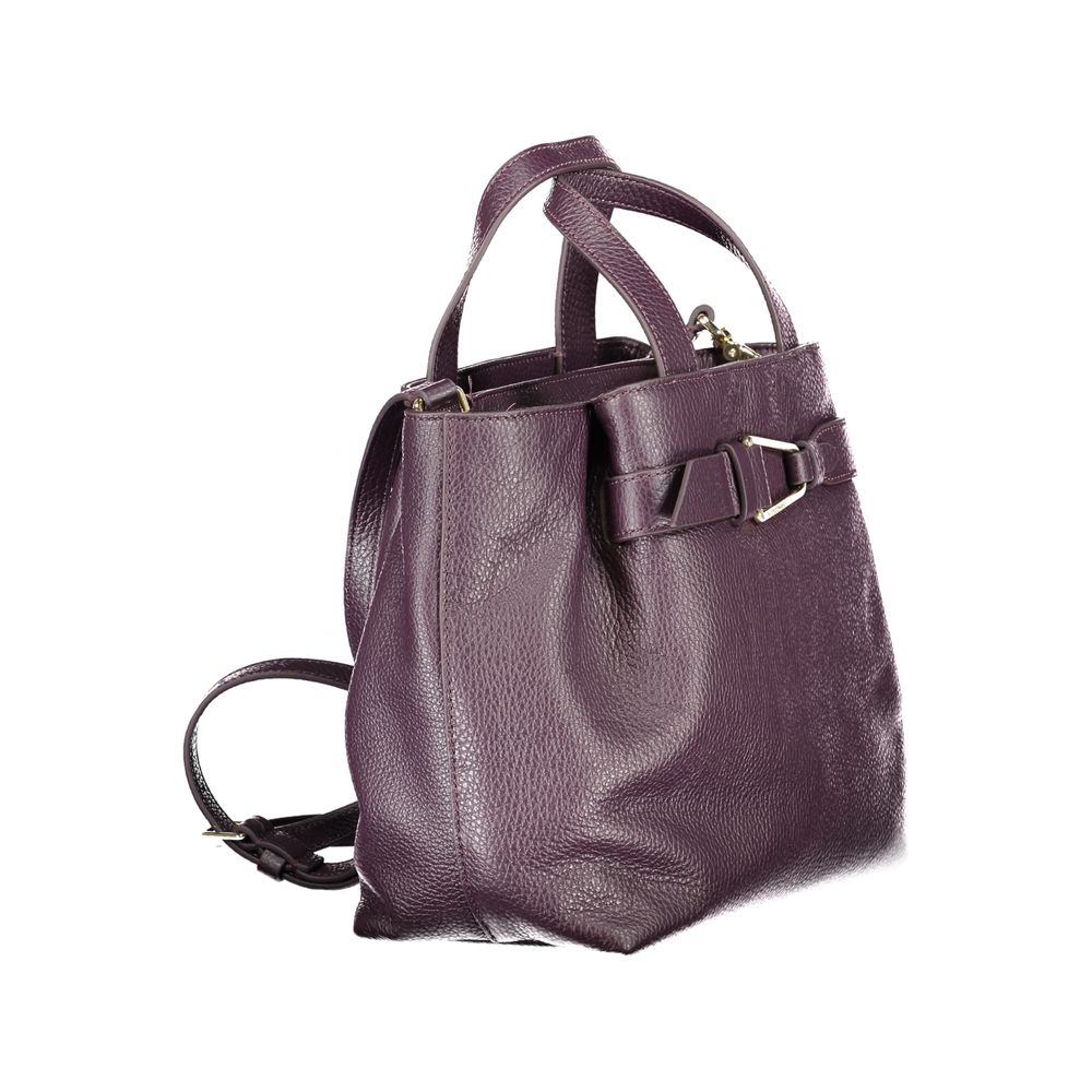 Coccinelle Purple Leather Women Handbag