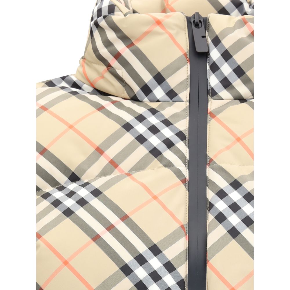 Burberry Check Down Jacket