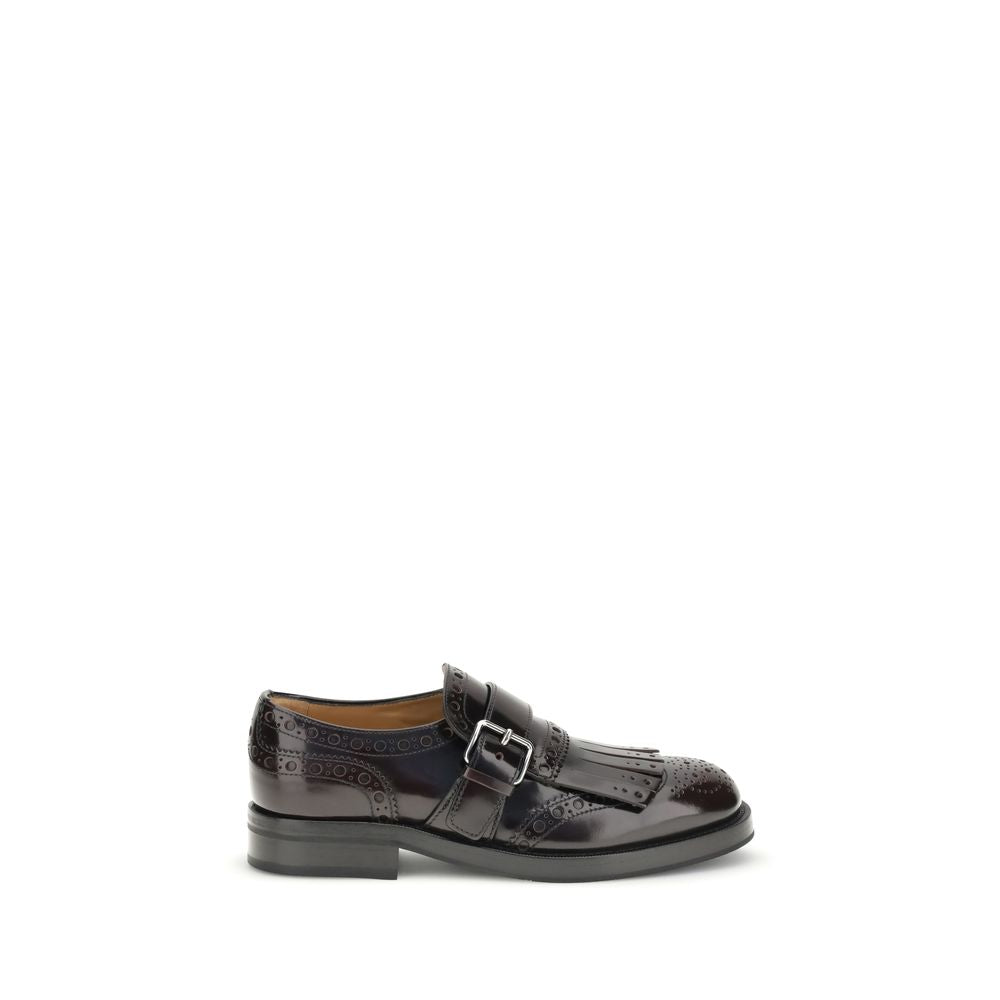 Church's Buckle Monk Strap Laced Shoes
