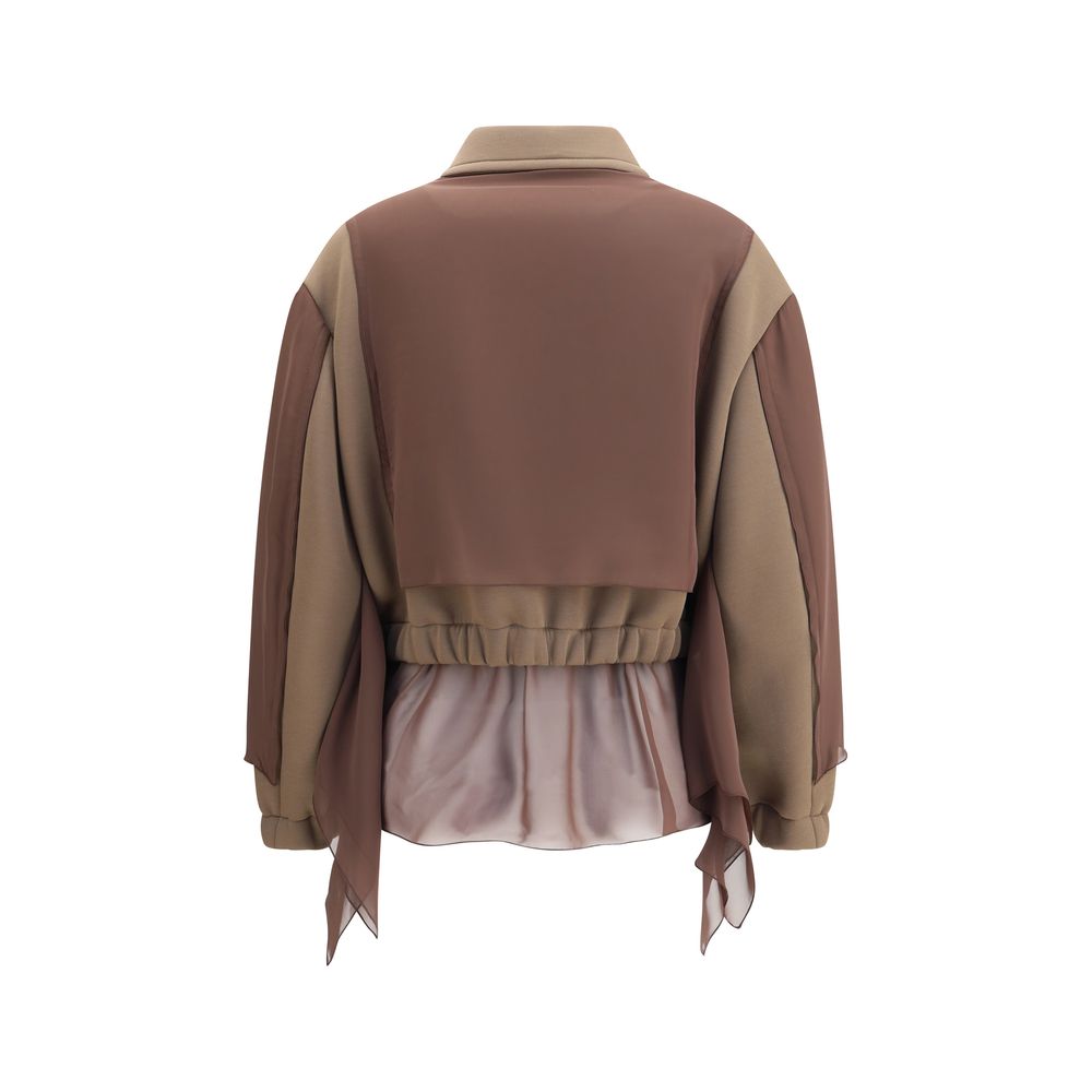 Undercover Zippered paneled Jacket