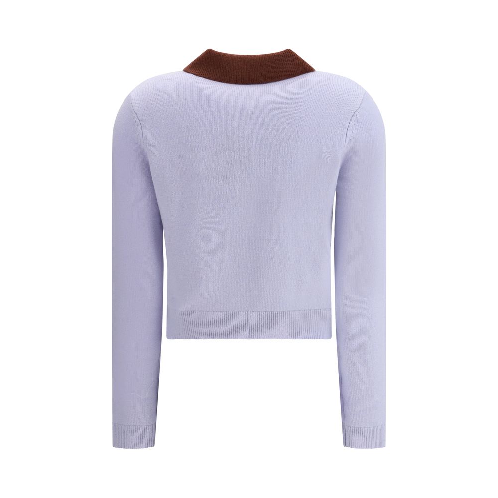 Self-Portrait Contrast collar Sweater