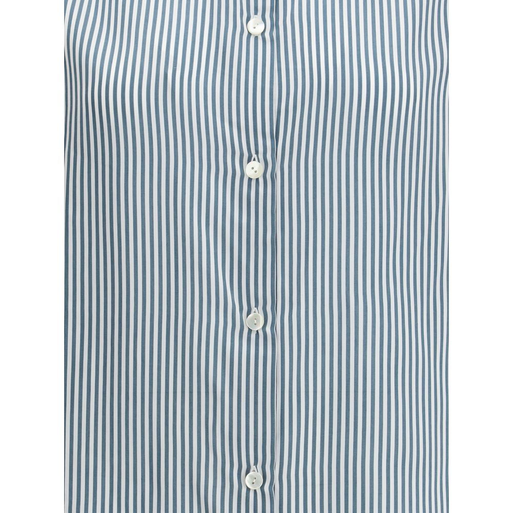 Kristina Ti Striped Shirt with wide sleeves