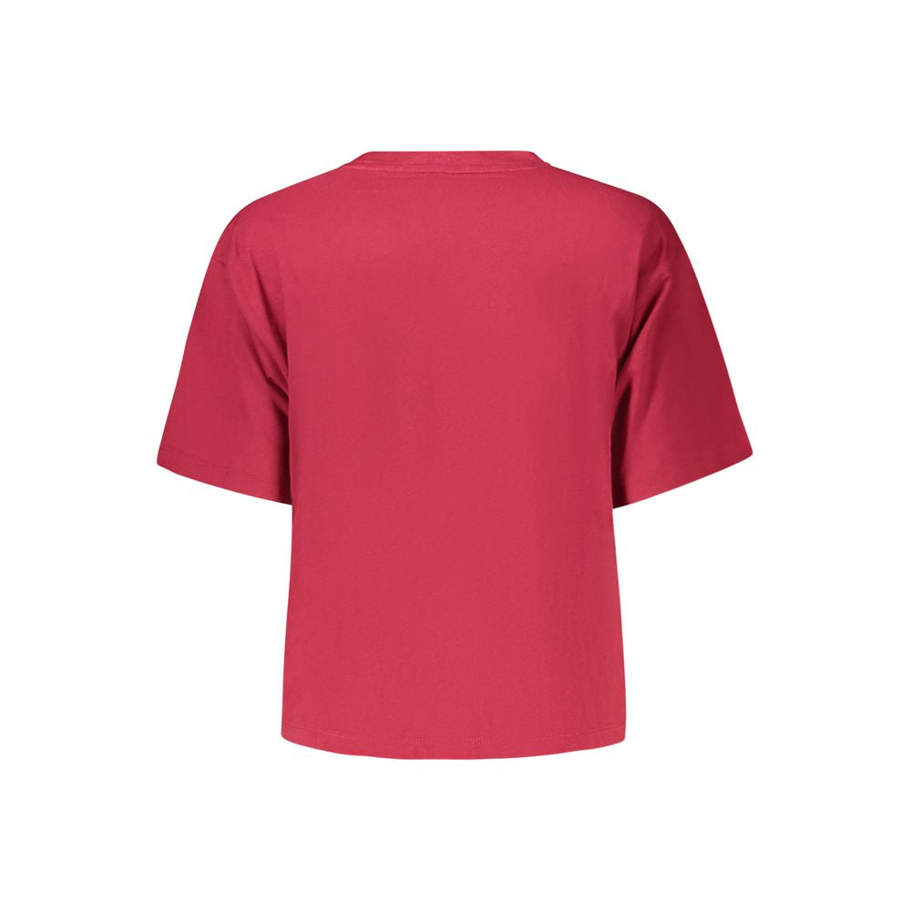 Guess Jeans Red Cotton Women Top