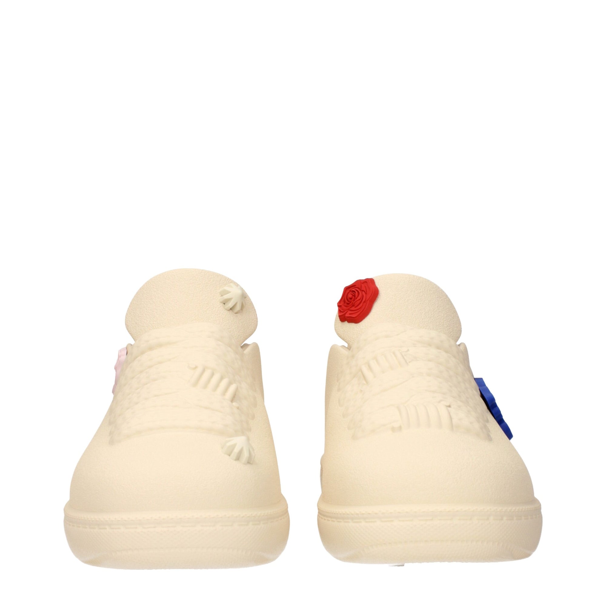 Burberry Beige Cotton Sneakers