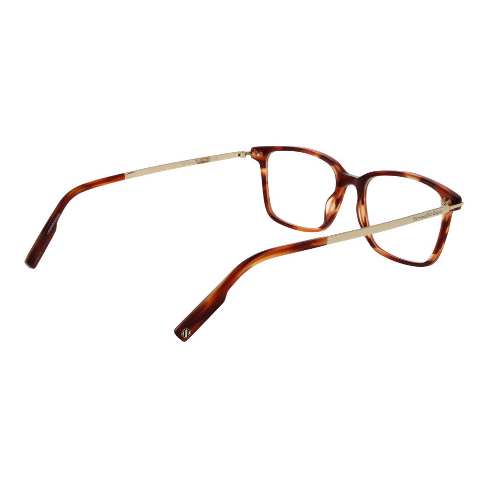 Ermenegildo Zegna Brown Men Optical Frames