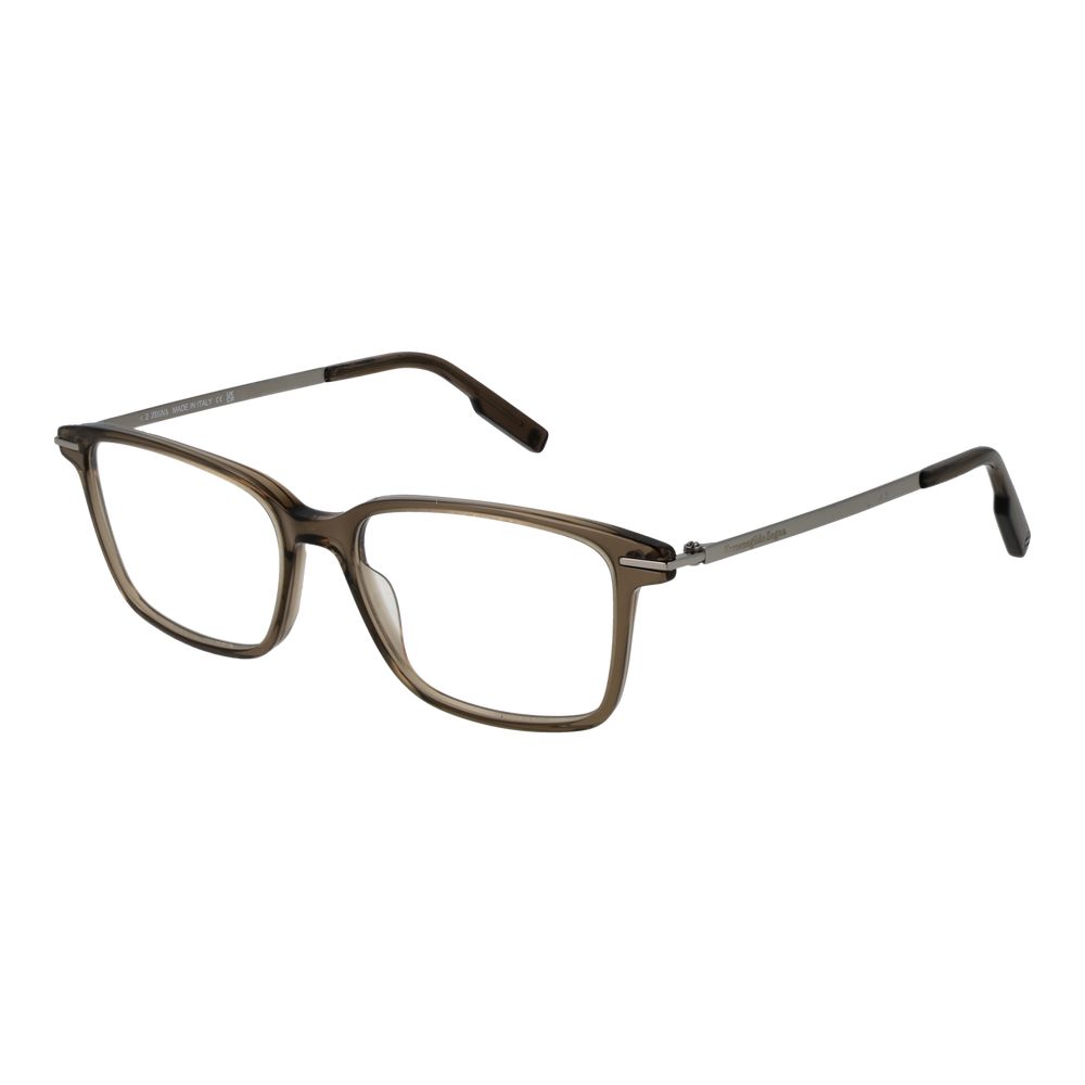 Ermenegildo Zegna Beige Men Optical Frames