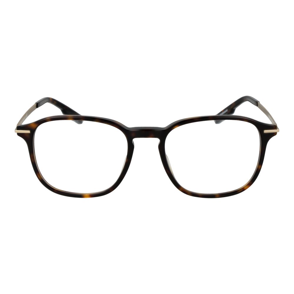 Ermenegildo Zegna Brown Men Optical Frames