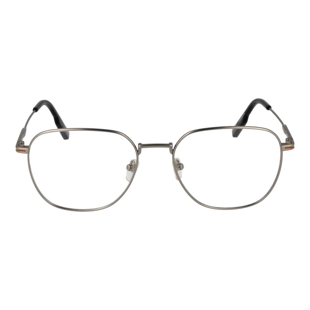 Ermenegildo Zegna Silver Men Optical Frames