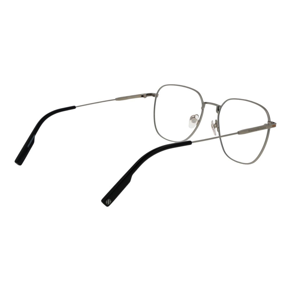 Ermenegildo Zegna Silver Men Optical Frames