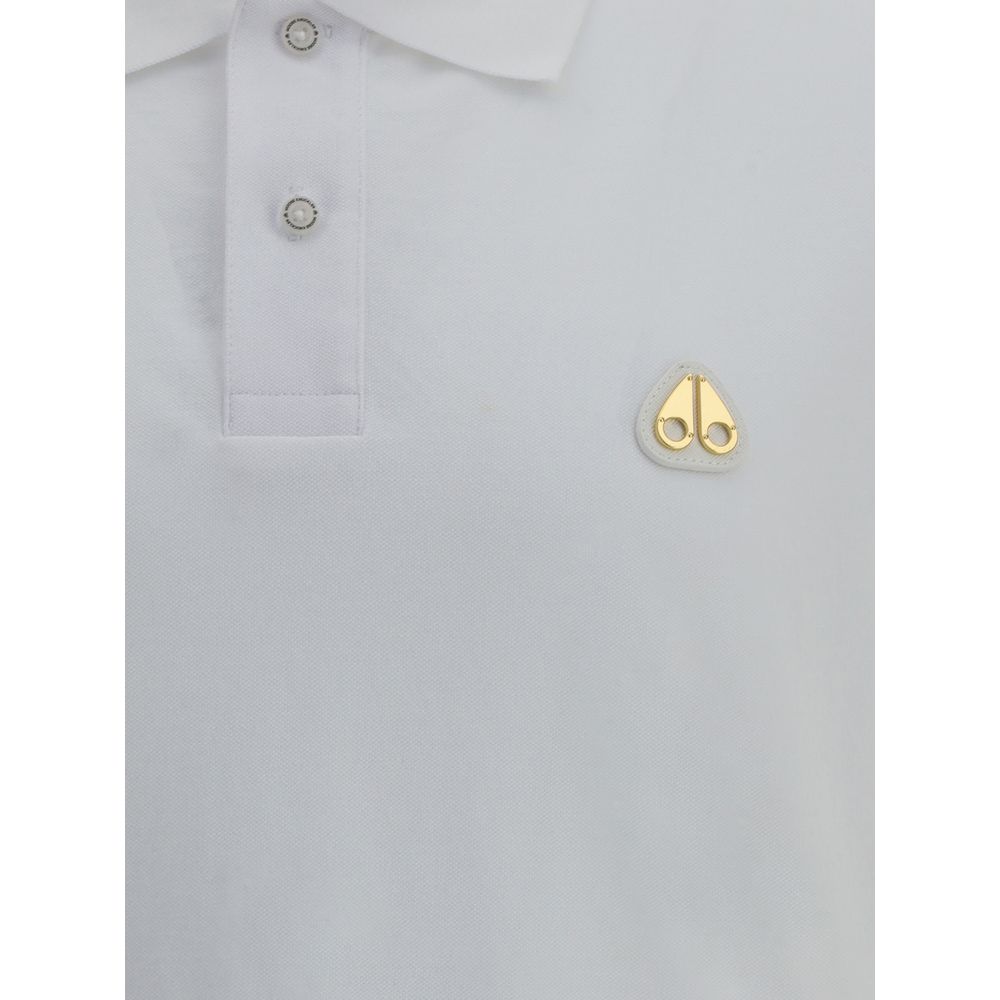 Moose Knuckles Everett Gold Polo Shirt