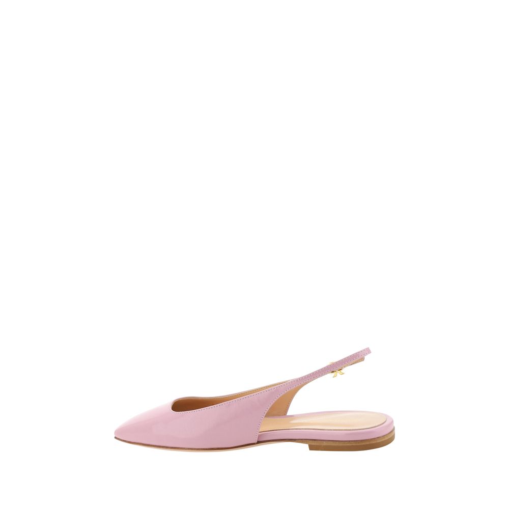 Gianvito Rossi Slingback Ballerinas