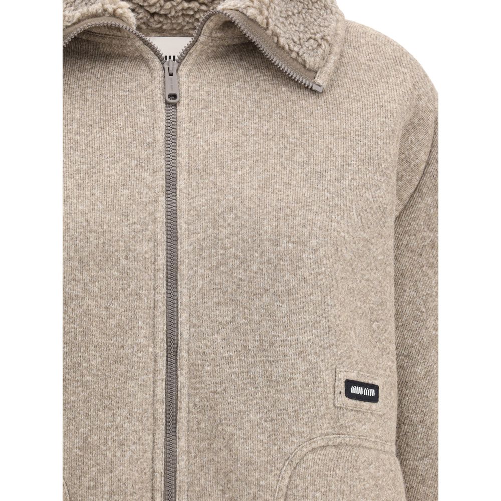 Miu Miu Shearling padded Jacket