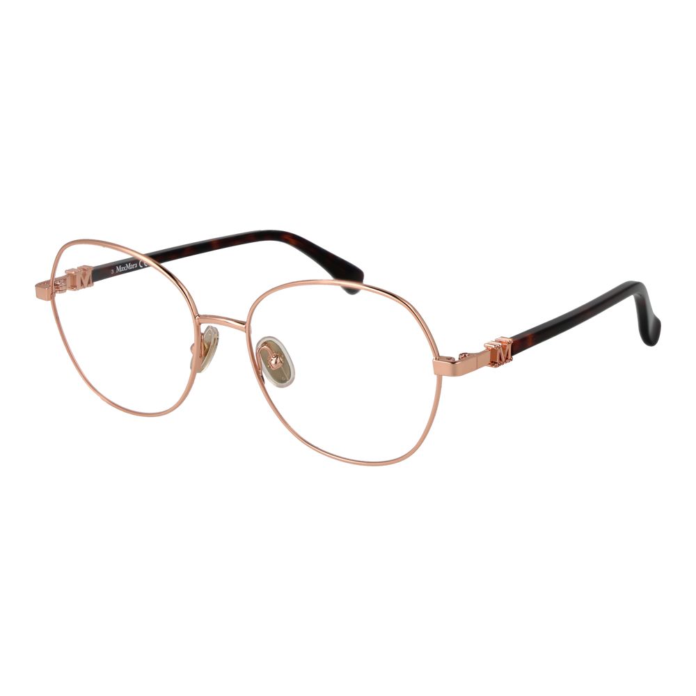 Max Mara Rose Gold Women Optical Frames