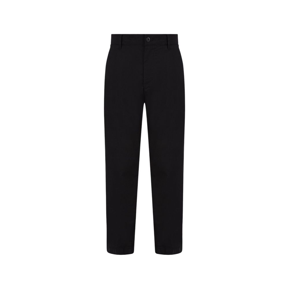 Calvin Klein Jeans Black Recycled Cotton Pant