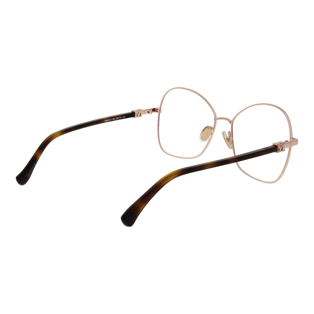 Max Mara Rose Gold Women Optical Frames