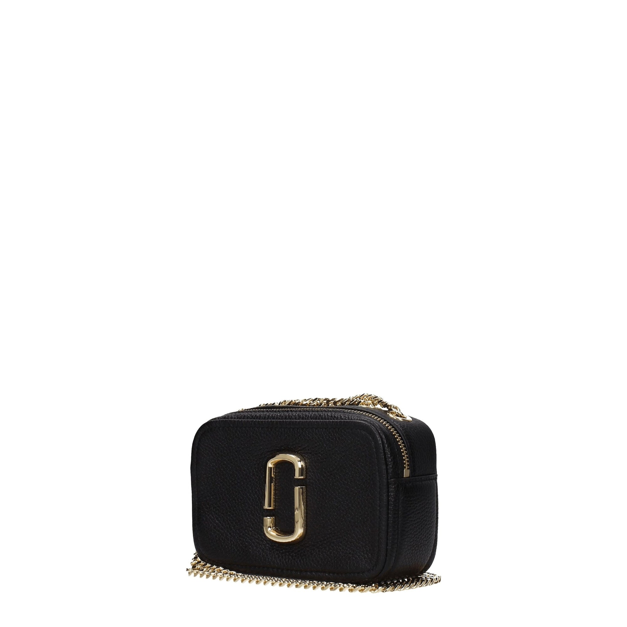 Marc Jacobs Black Leather Crossbody Bags