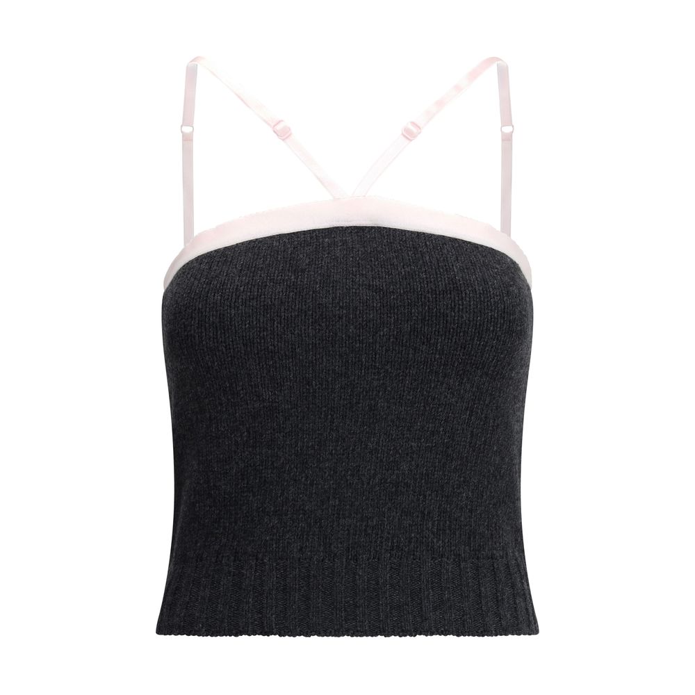 Prada Virgin wool crop Top