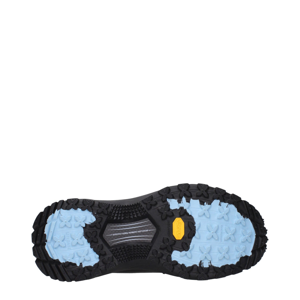 Moncler Black Fabric Athletic Sneakers