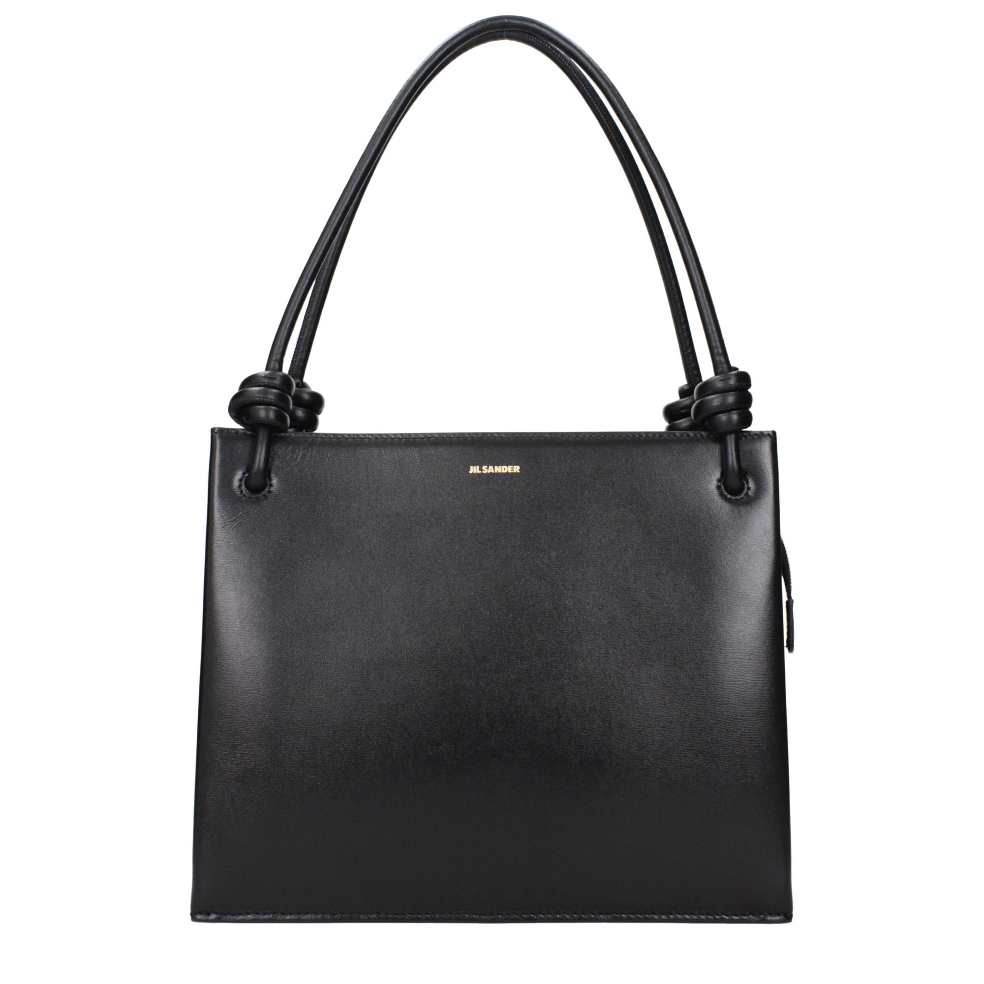 Jil Sander Black Leather Handbags