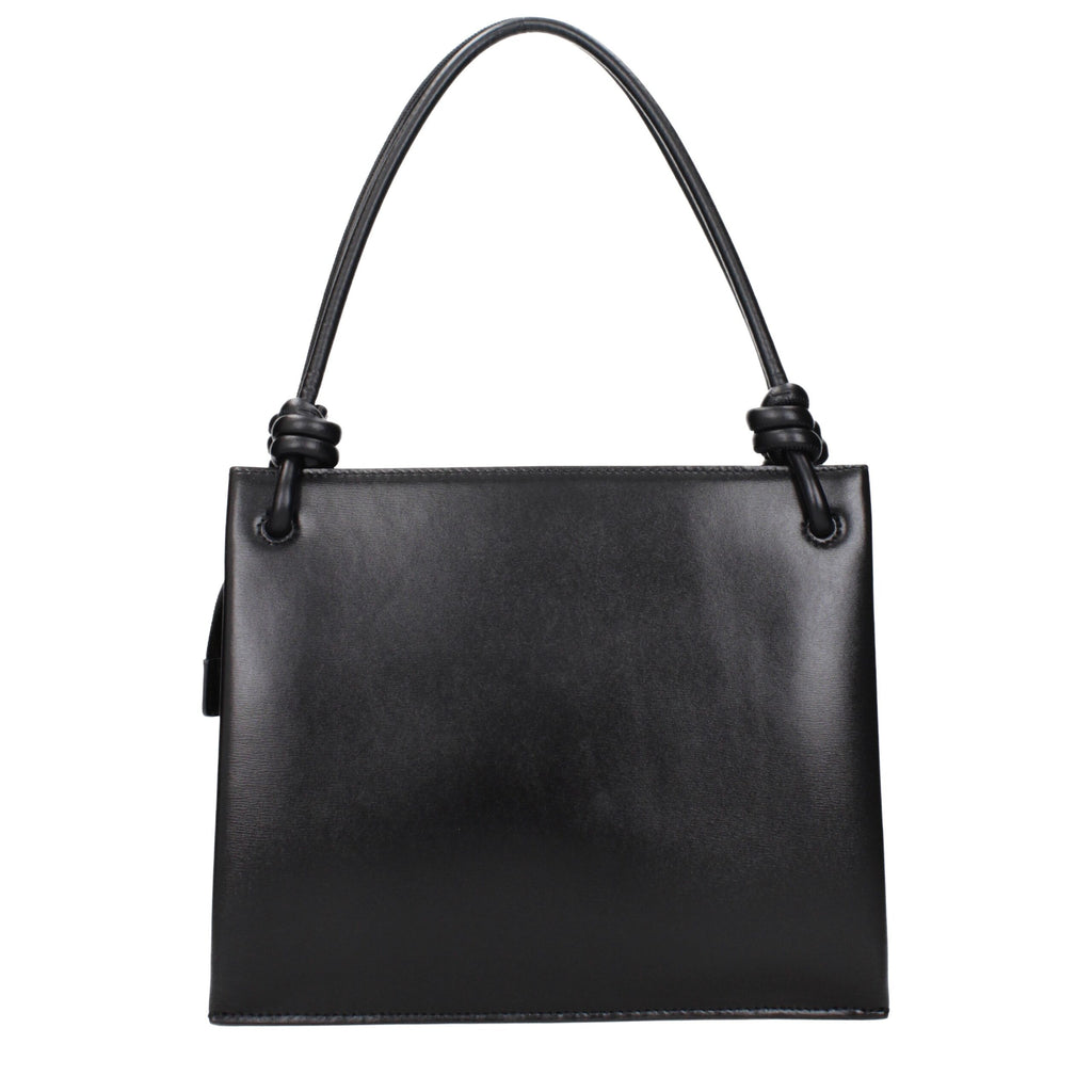 Jil Sander Black Leather Handbags