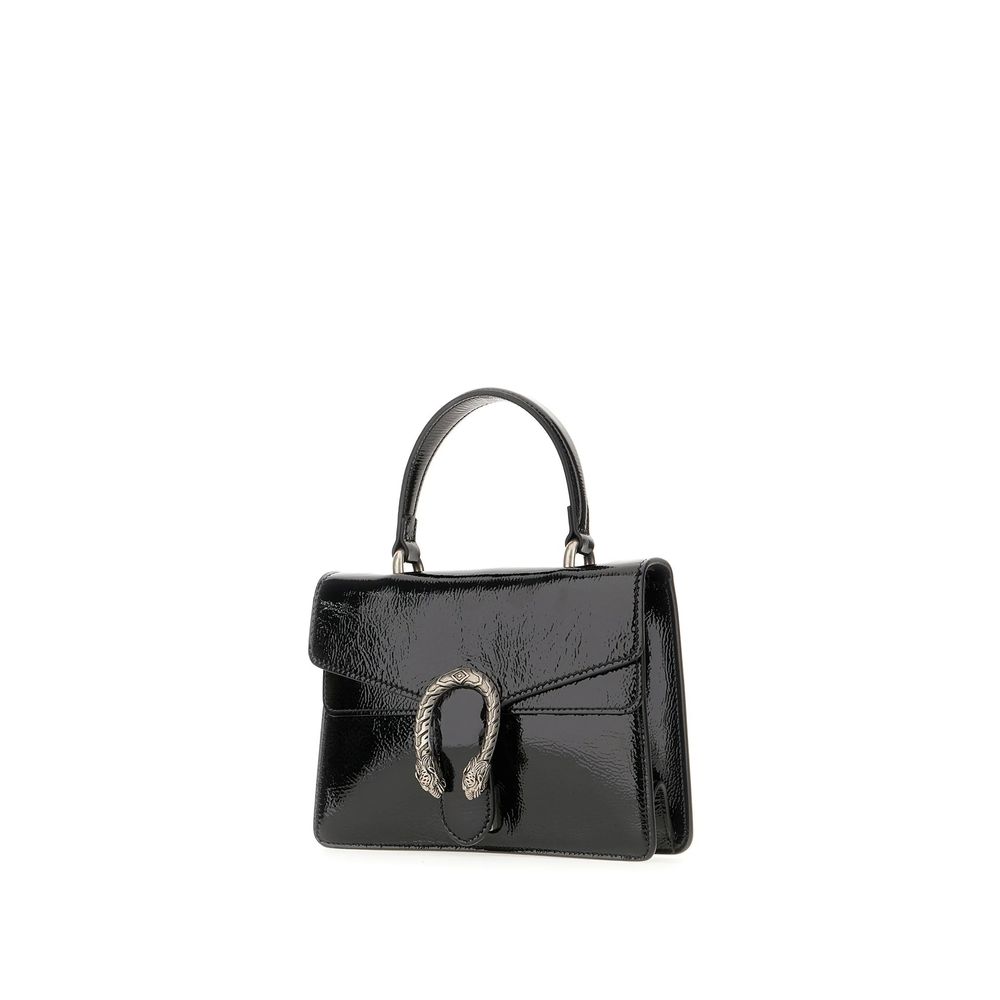 Gucci Dionysus Patent Leather Small Tote Bag