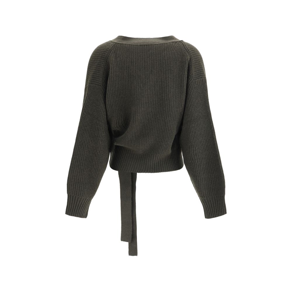 Allude Wrap-around Cardigan