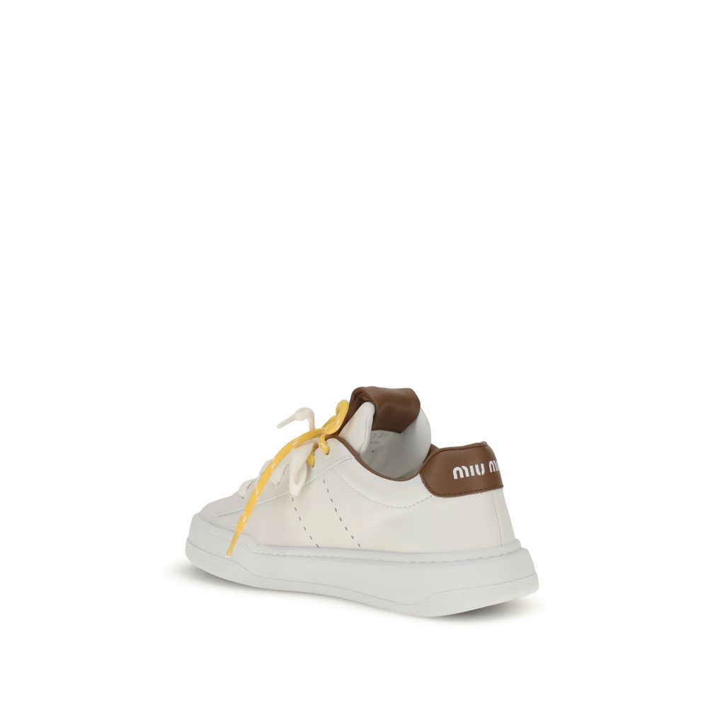 Miu Miu Double-Lace Sneakers