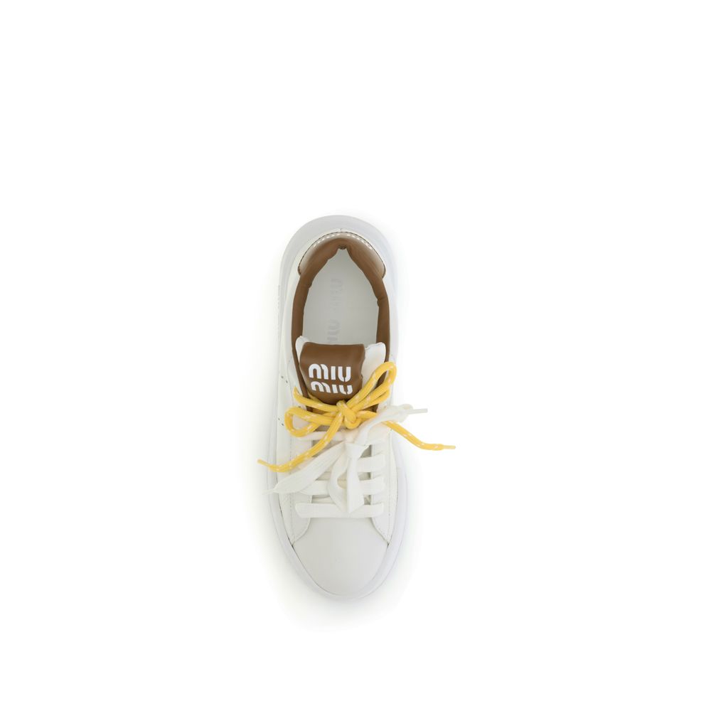 Miu Miu Double-Lace Sneakers