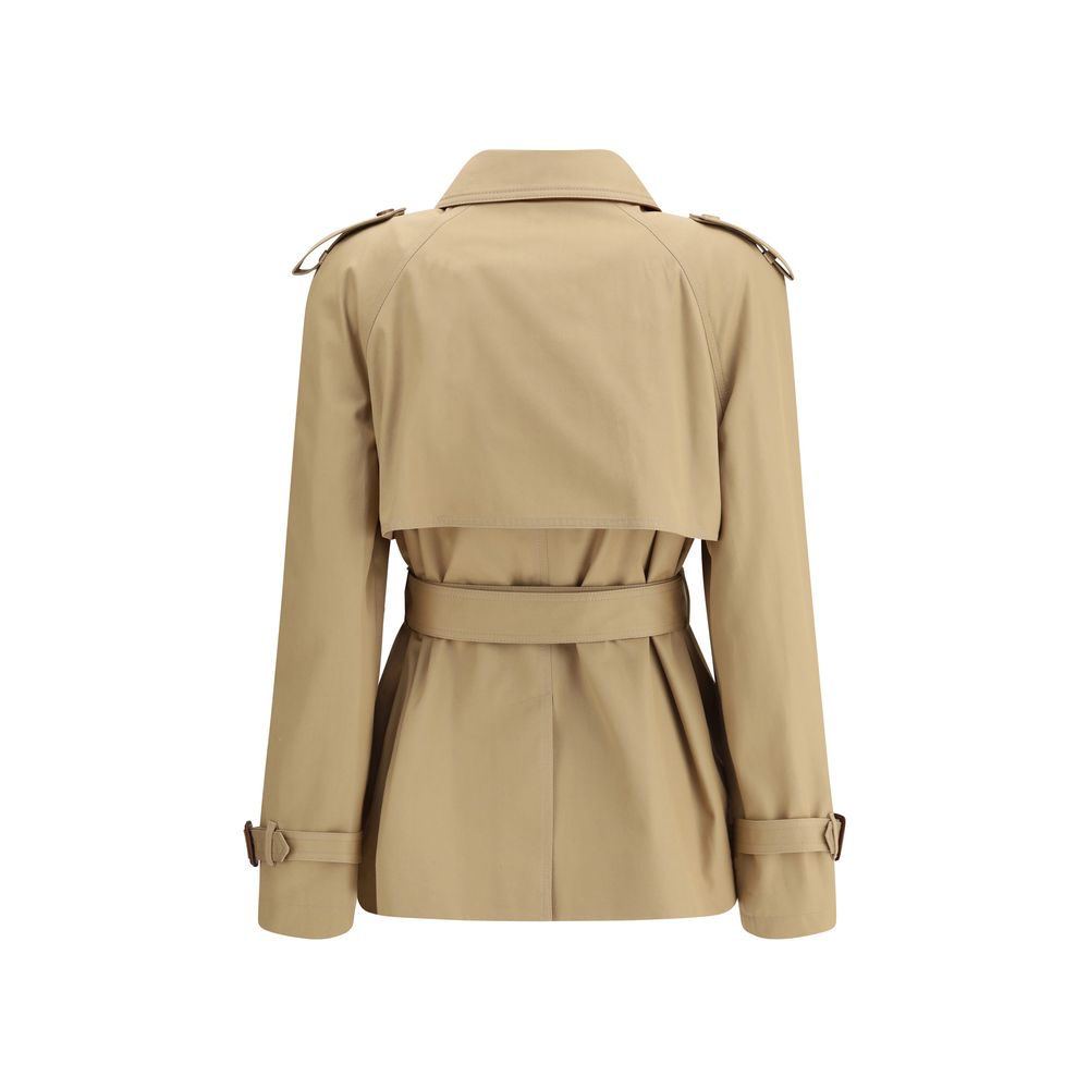 Chloé Short cotton gabardine Trench Coat