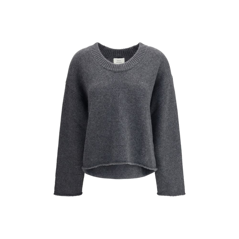 Loulou De Saison Derry Plunging U Neck Sweater