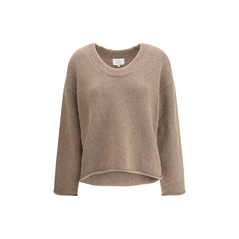 Loulou De Saison Derry Plunging U Neck Sweater