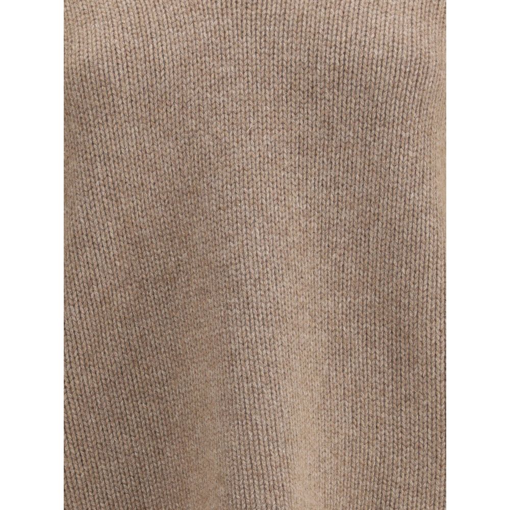 Loulou De Saison Derry Plunging U Neck Sweater