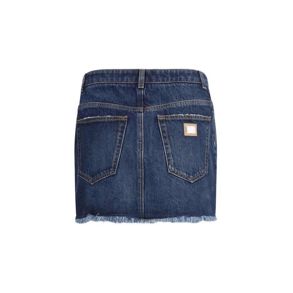 Dolce & Gabbana Denim Miniskirt