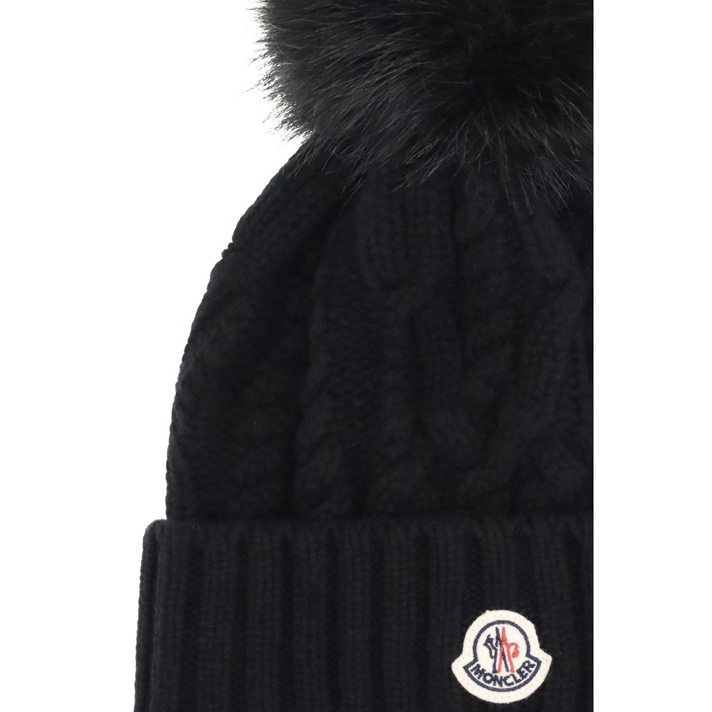 Moncler Cashmere blend Hat with pom-pon