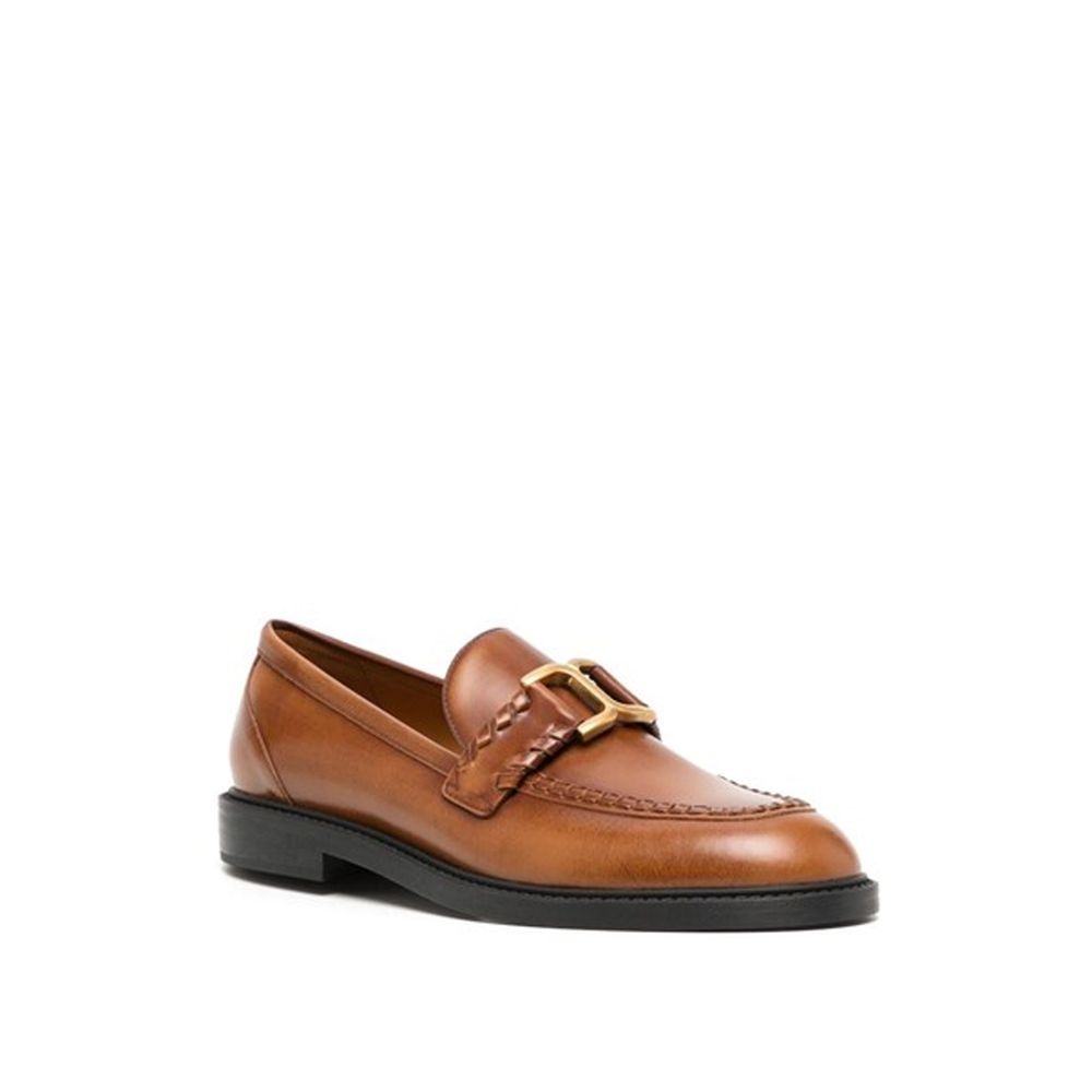 Chloé Chloe Marcie Leather Loafers