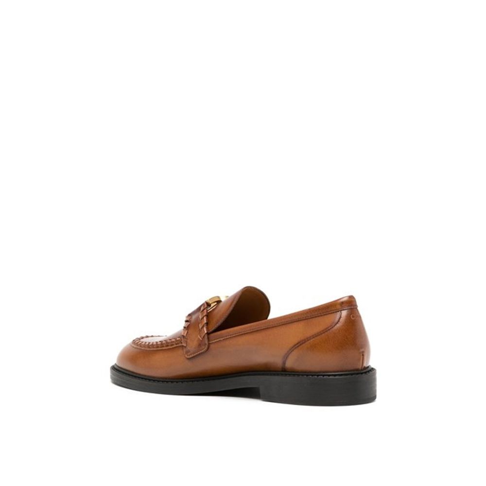 Chloé Chloe Marcie Leather Loafers