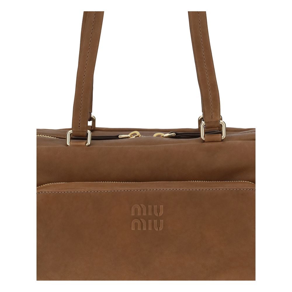 Miu Miu Suede Shoulder Bag