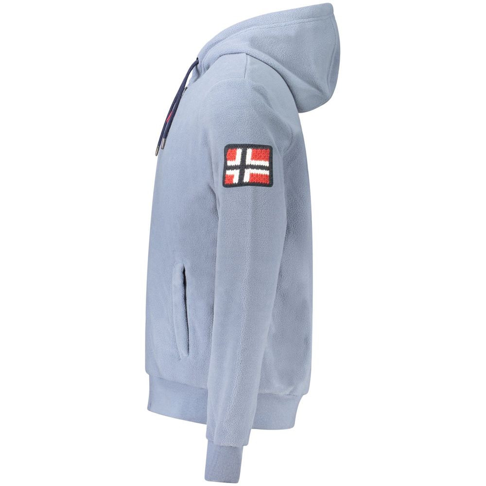 Norway 1963 Blue Polyester Men Sweater