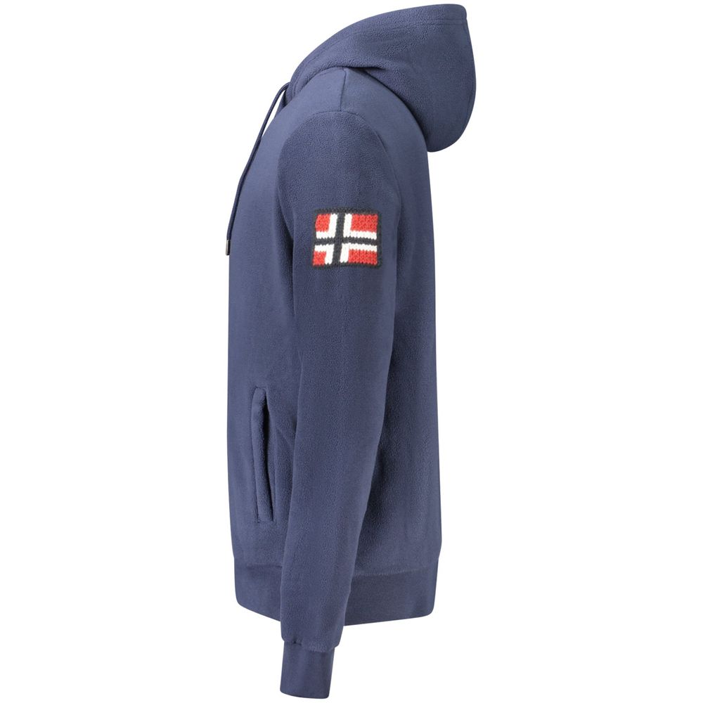 Norway 1963 Blue Polyester Men Sweater